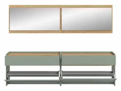 Vestiaire combiné 4 éléments DRIVE