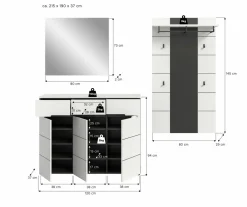 Vestiaire combiné 3 éléments GOBA