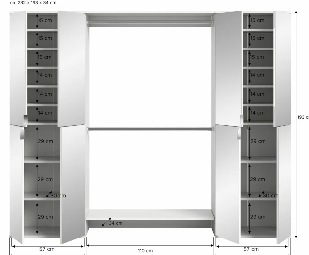 Vestiaire combiné 3 éléments BODITE