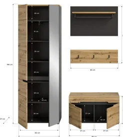 Vestiaire combiné GOBA