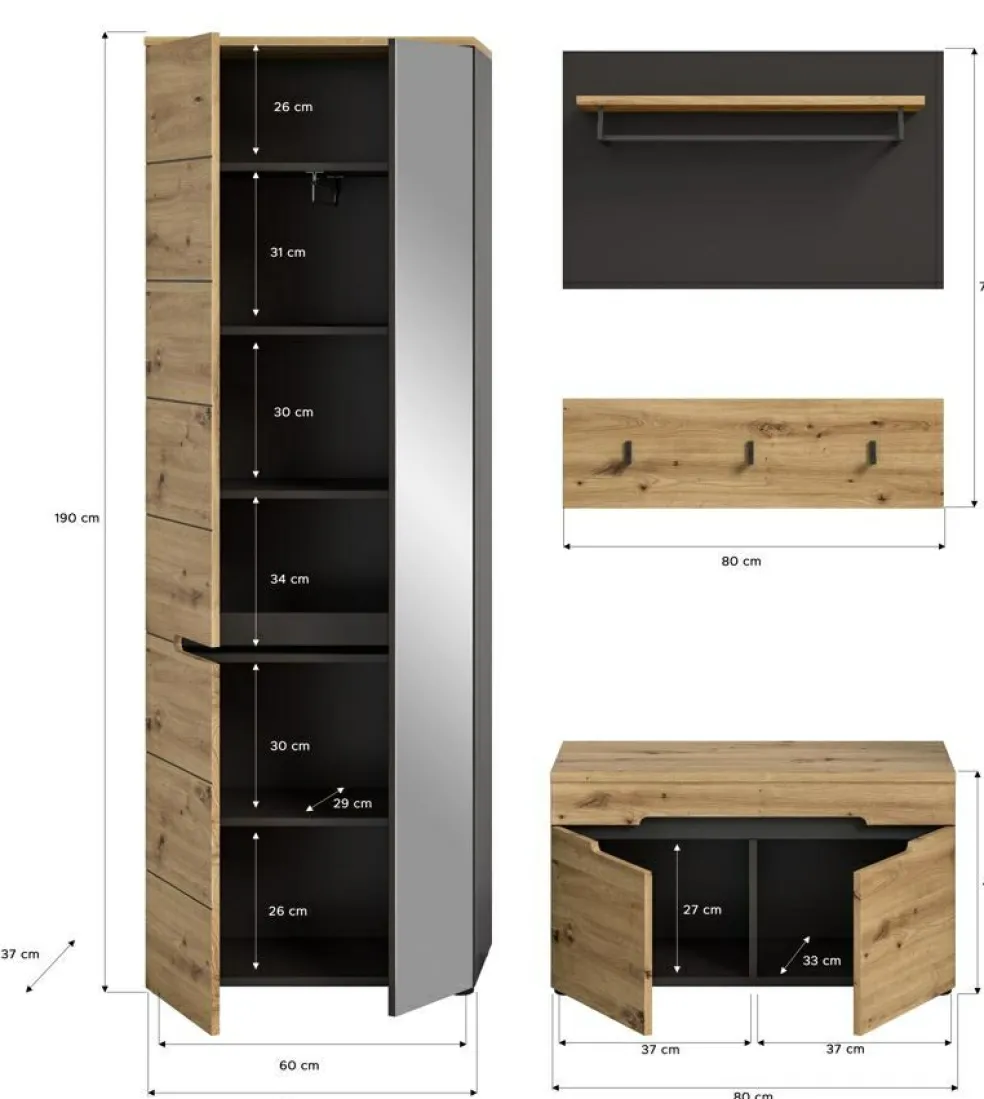 Vestiaire combiné GOBA