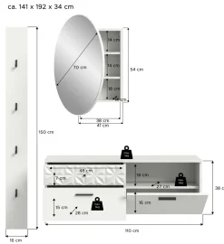 Vestiaire combiné ZIWAY